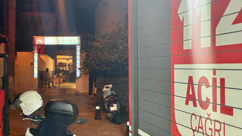 Otelde yangın paniği