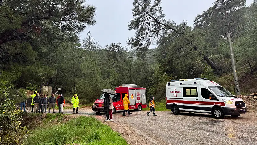 Otomobil uçuruma düştü 1 yaralı