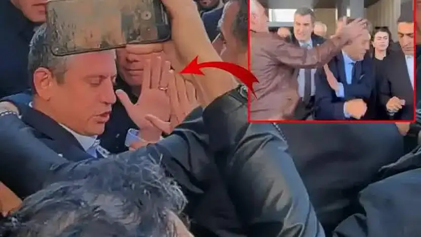 Özgür Özel'e çirkin saldırı!