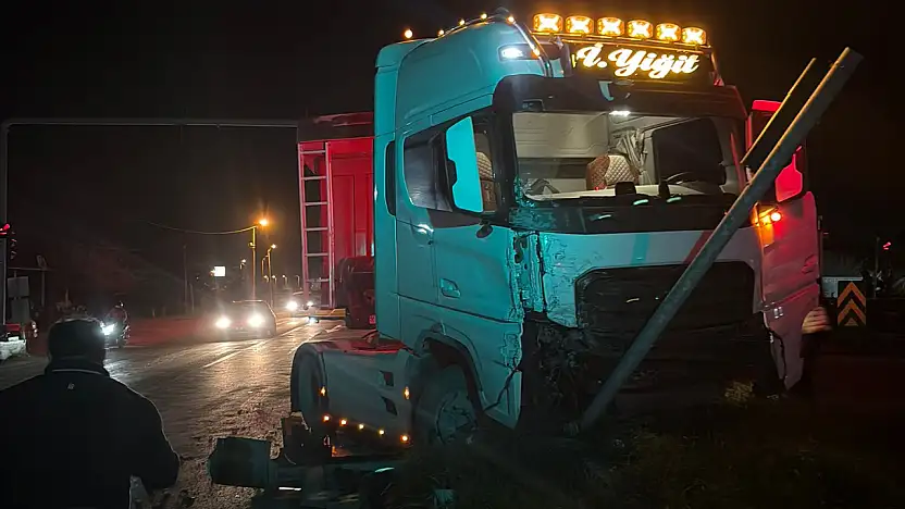 Saatler süren yolculuk kazayla sonlandı