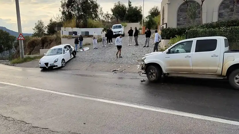 Dikkatsizlik kaza getirdi