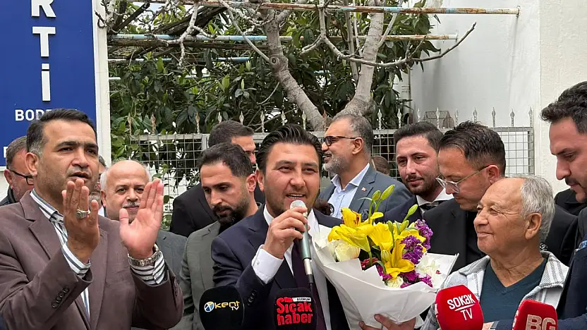 Seha Ergene, AK Parti Bodrum İlçe Başkanlığı görevine başladı