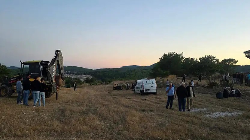Seydikemer'de traktör kazası: 1 ölü