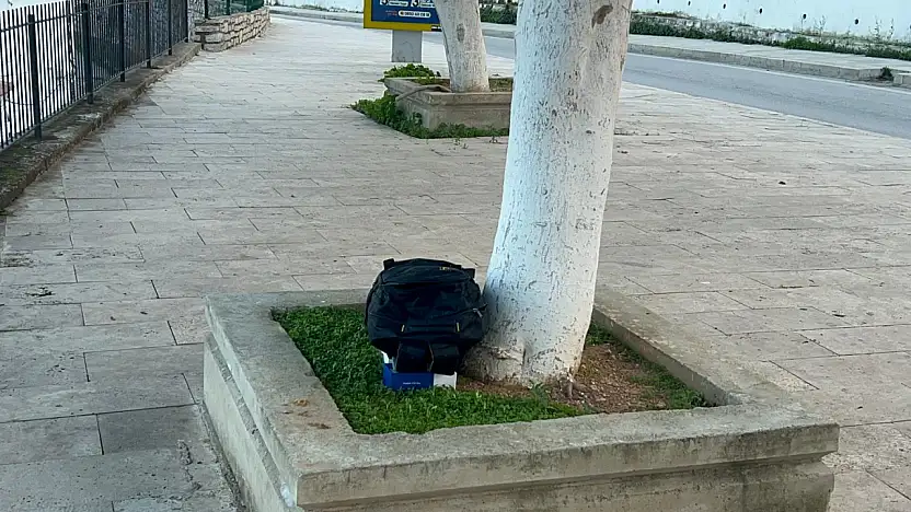 Şüpheli çanta panik yarattı