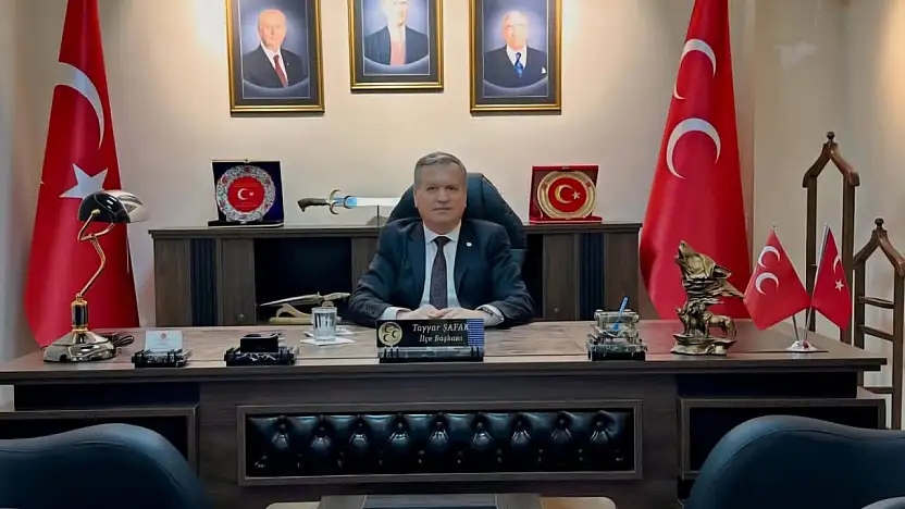 Tayyar Şafak 'görevimi onurla tamamladım, Bayrağı devrediyorum'