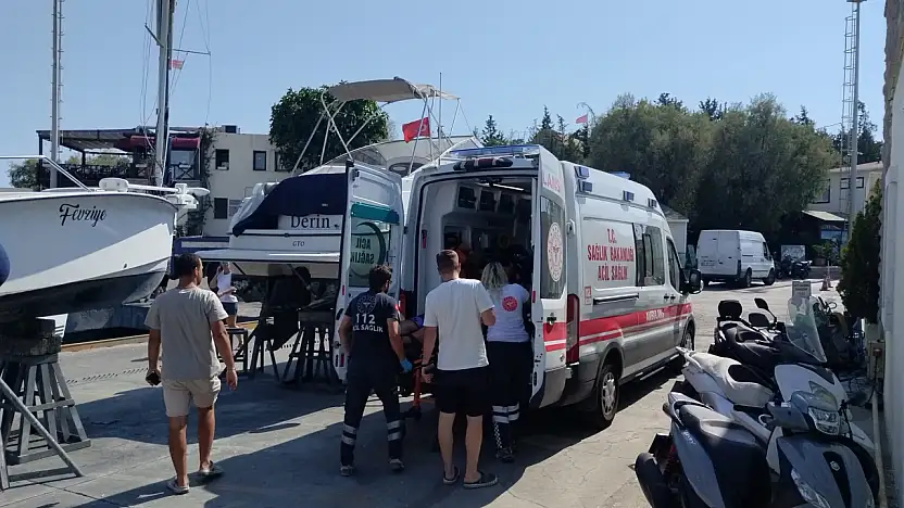 Tekne personeline tıbbi tahliye