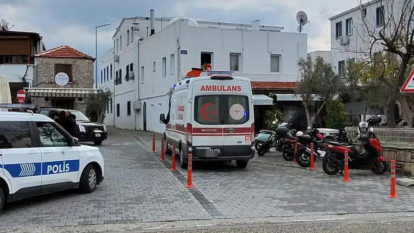 Temizlik yaparken düştü hastaneye kaldırıldı