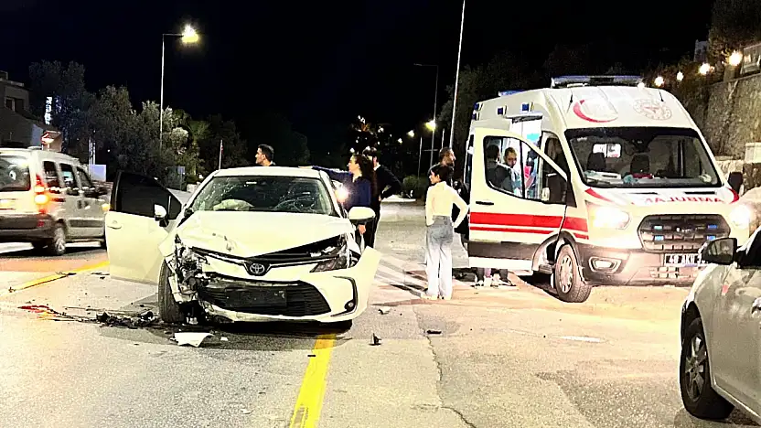 Torba'da Kaza: 2 Yaralı