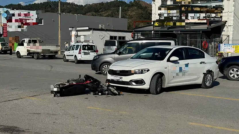 Trafik kazasında 1 kişi yaralandı