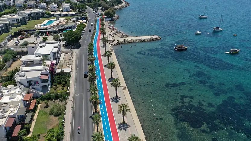 Turgutreis'e 3 kilometrelik spor hattı