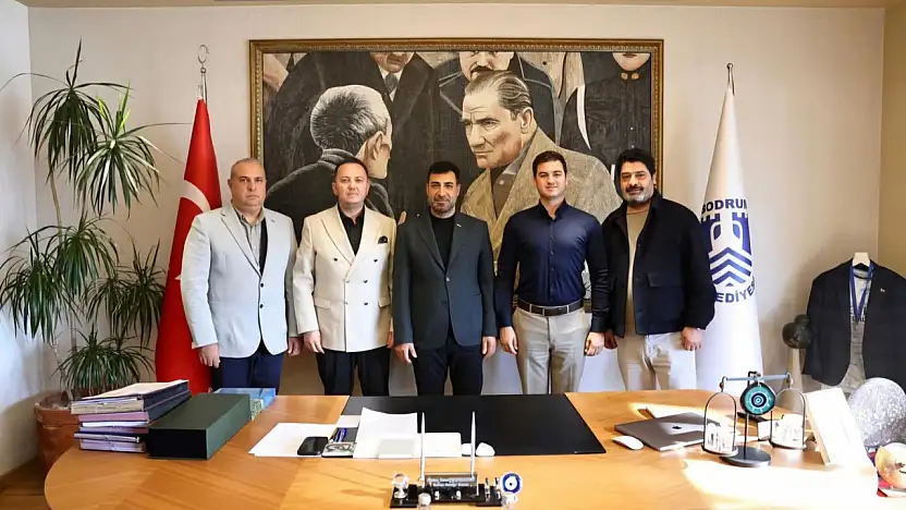 TÜRSAB Bodrum BTK'dan başkan Mandalinci'ye ziyaret