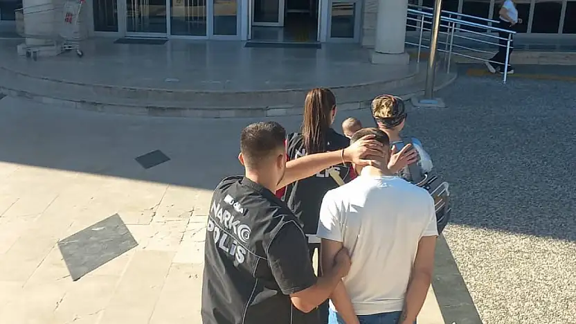 Uyuşturucu operasyonunda 2 şüpheli yakalandı !