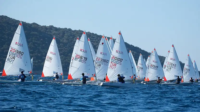 Yelken heyecanı başlıyor 5. Mandalin Kupası için start verildi