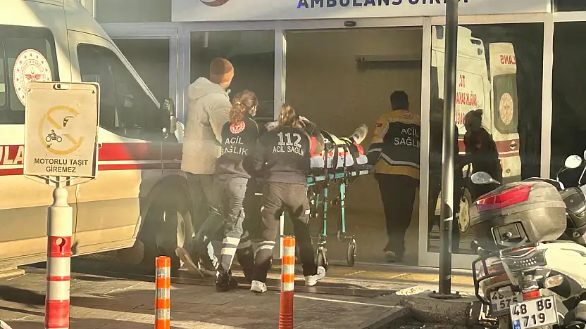 Yüksekten düşen işçi yaralandı