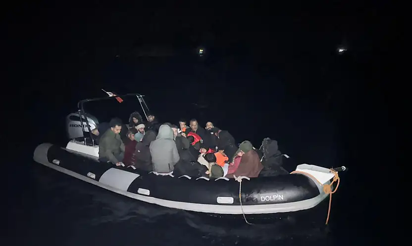 11'i çocuk 31 göçmen kurtarıldı