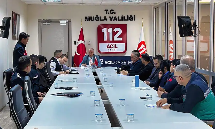 Muğla 112 acil çağrı merkezi, 2025'de 1 milyon 360 bin çağrı aldı