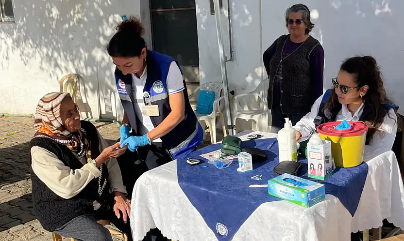 13 ilçede diyabet için sağlık taraması