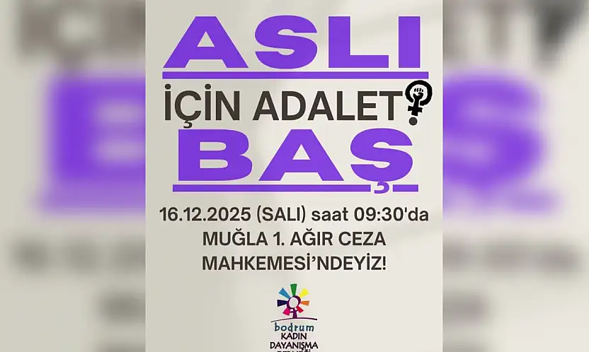 16 Aralık'ta kadınlar adalet İçin muğla'da buluşuyor