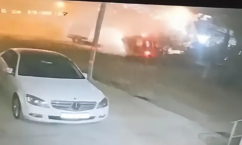 18 yaşındaki gencin hayatını kaybettiği kaza kameraya yansıdı