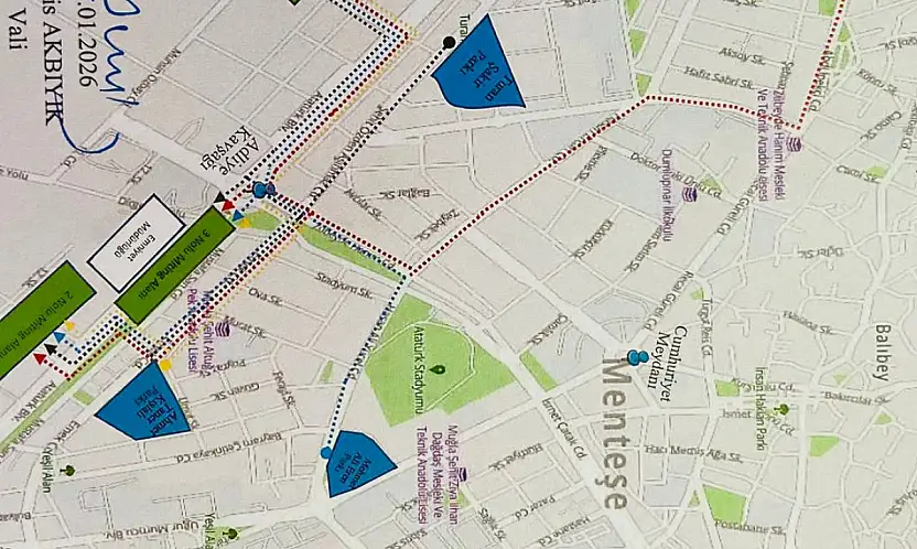 2026'da toplantı ve gösteriler belirlenen alanlarda yapılacak