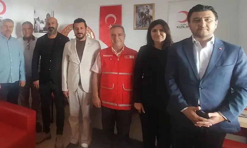 AK Parti Bodrum'dan Kızılay'a ziyaret