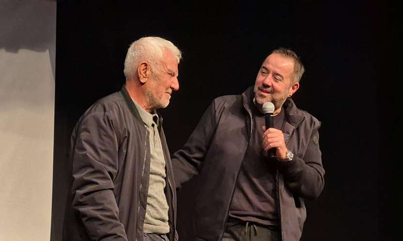 Aksona Mehmet'in belgesel gösterimine Ata Demirer de katıldı