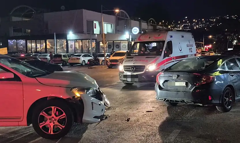 Alkollü sürücü kazaya neden oldu 2 yaralı