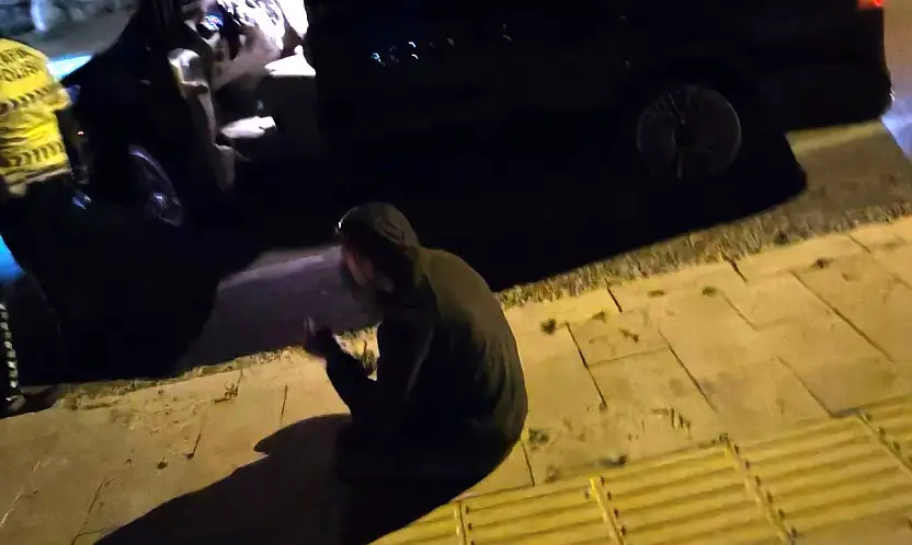 Alkollü sürücü polisi kandıramadı