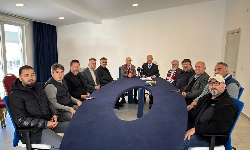 Aydın Ayaydın'dan fethiyespor'a güç veren ziyaret