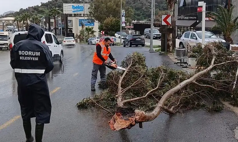 Başkan Mandalinci  fırtınaya karşı teyakkuzdaydık