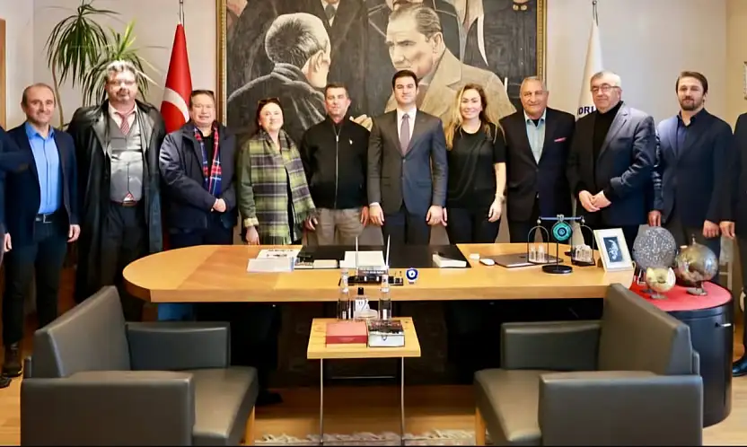 Başkan Mandalinci, POYD yönetimini makamında ağırladı