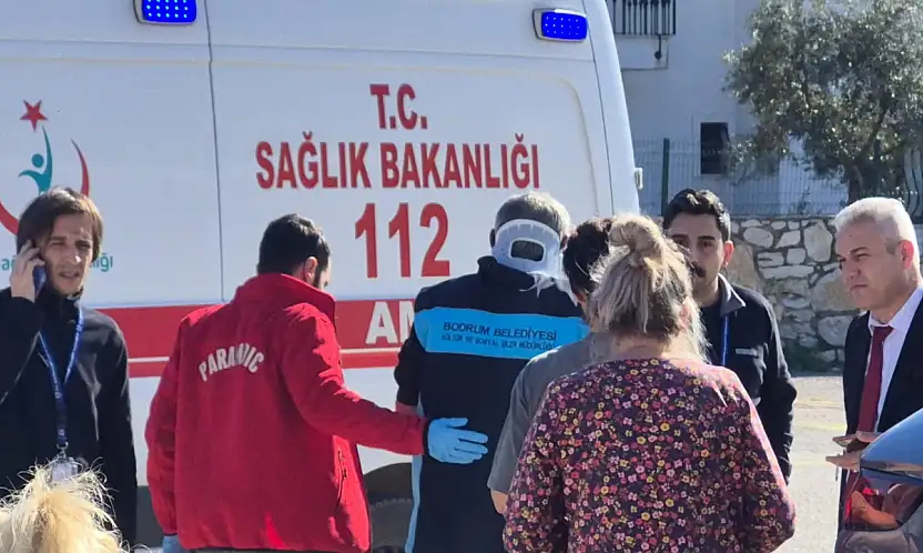 Belediye personeli son anda hayatta