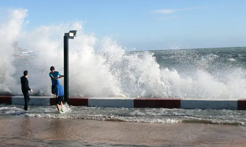 Bodrum açıklarında fırtına geliyor rüzgar 90 Km/saate çıkacak