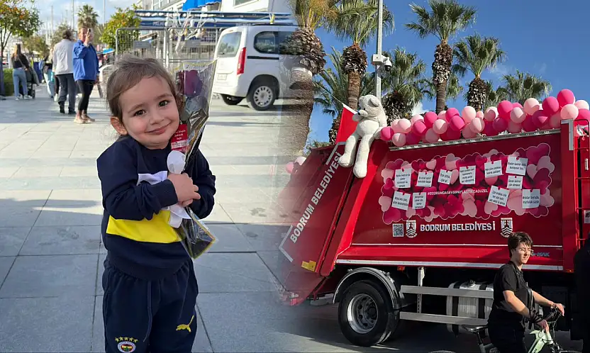 Bodrum Belediyesi'nden Sevgililer Günü'nde anlamlı jest