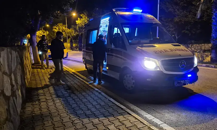 Bodrum'da feci kaza çocuk dere yatağına savruldu