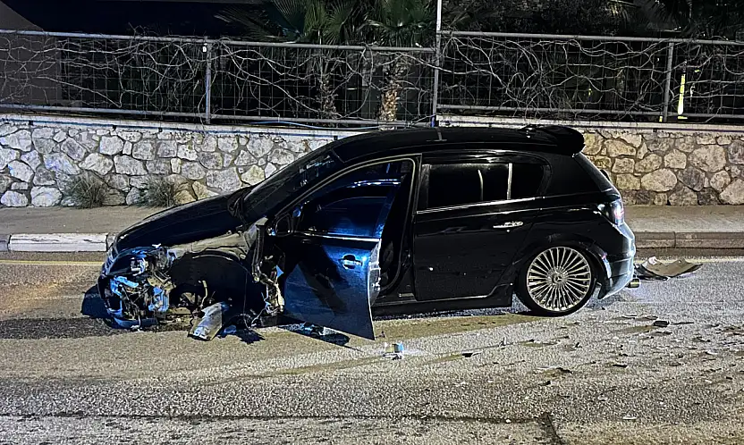 Bodrum'da alkollü sürücü kazaya neden oldu