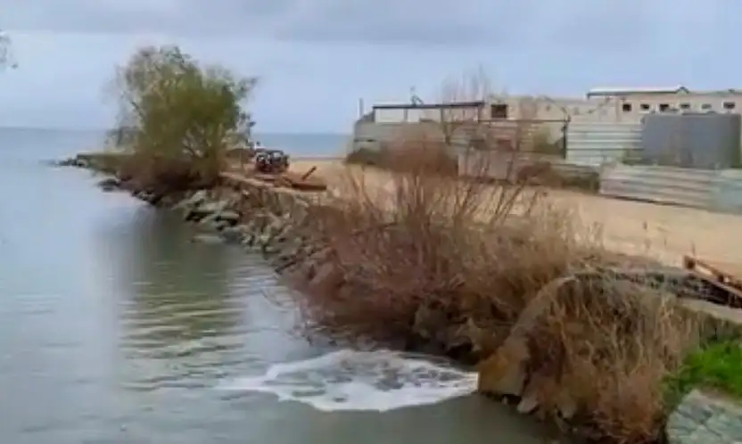 Bodrum'da otel inşaatından dereye pis su aktığı iddiası