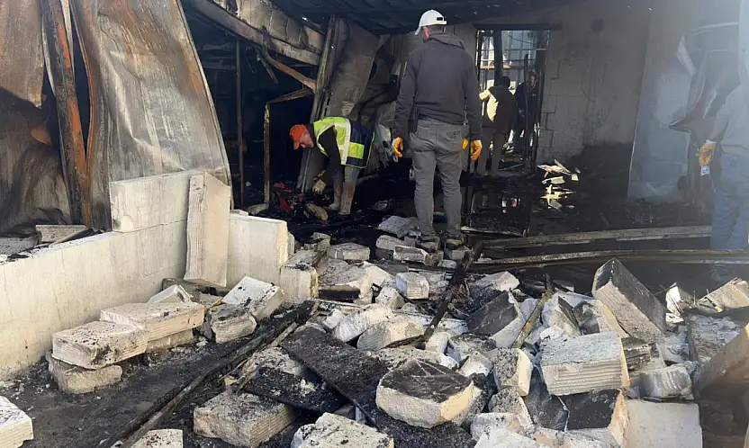 Bodrum'da Yangın Alarmı