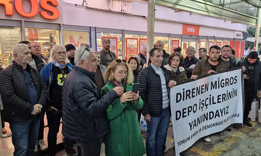 Bodrum Emek ve Demokrasi Güçleri baskılar mücadeleyi durduramaz