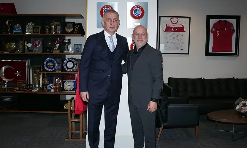 Bodrum FK'dan İbrahim Hacıosmanoğlu'na ziyaret