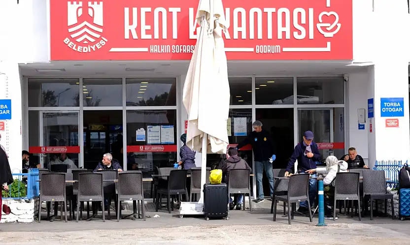 Bodrum Kent Lokantası  1 yılda  70 bini aşkın yemek dağıttı