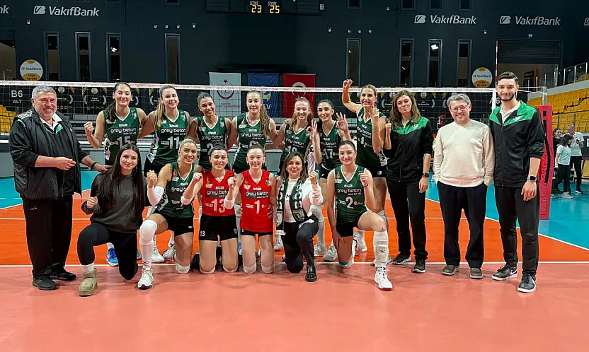 Bodrum'un İncileri VakıfBank'ı set vermeden geçti