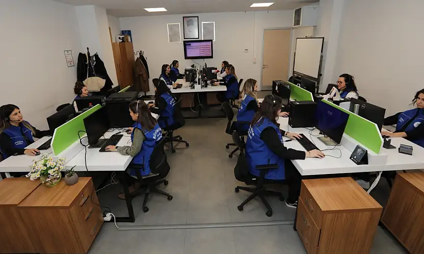 Büyükşehir 2025 yılında çağrı merkezi taleplerinin yüzde 98'ini sonuçlandırdı