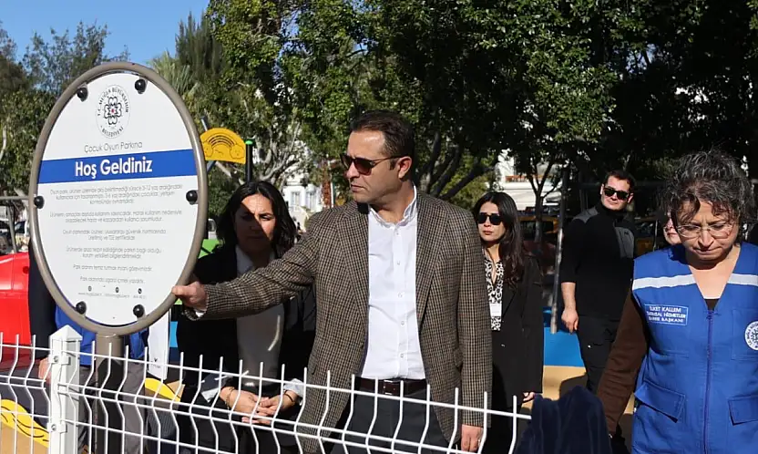 Büyükşehir'den Bodrum'a çocuk dostu projeler