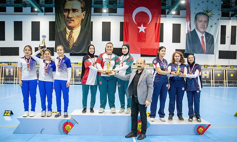 Büyükşehir okçuları Türkiye ikincisi