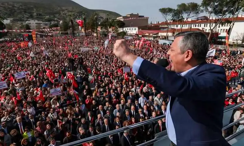 CHP Genel Başkanı Özgür Özel: 418 bin dekar tarım alanı kayboldu