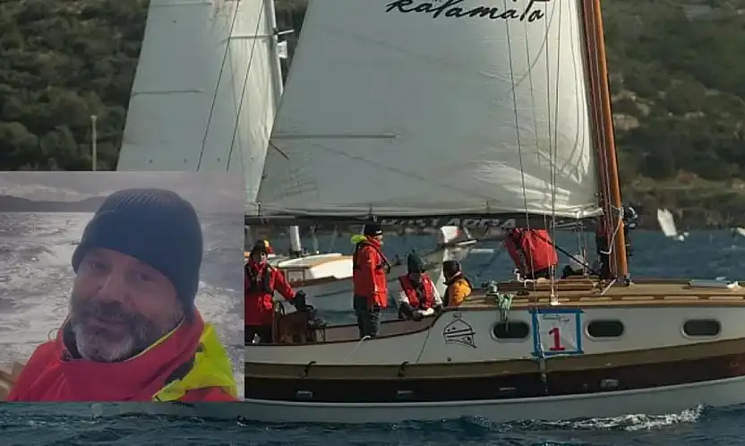 Dalgalara düştü rotadan sapmadı