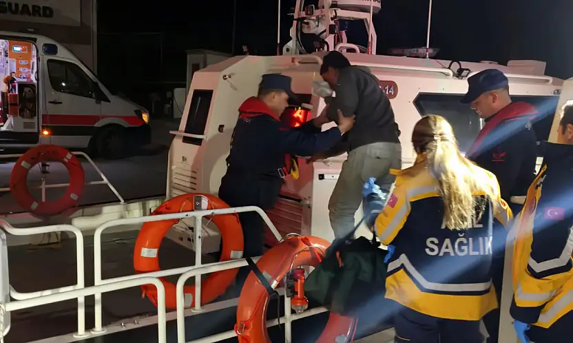 Denizde yardım çağrısı hızlı müdahale