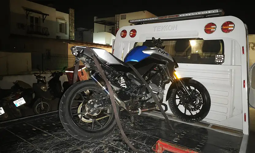 Egzozu açık motora 79.627 TL ceza