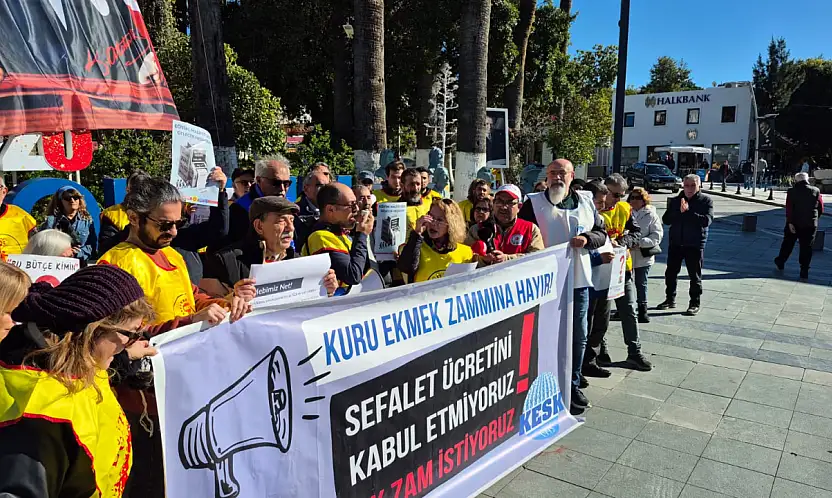 Emekten yükselen ses kamu emekçileri iş bıraktı